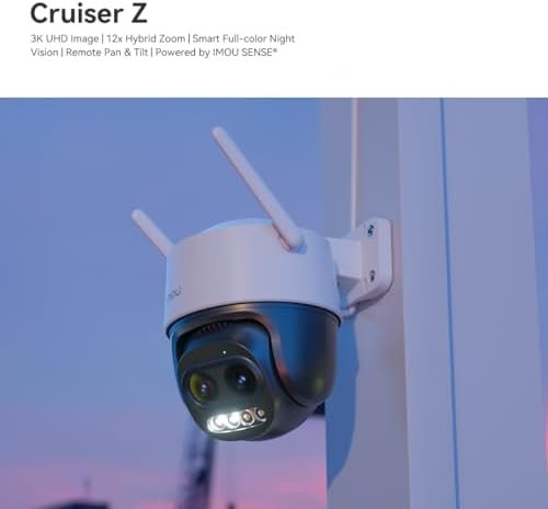 Cruiser Z 5MP 12x Hybrid Zoom Wi-Fi Camera