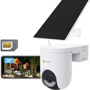 HB8C 4MP 4G Kit (Solar) Outdoor PT 4G & Wi-Fi Camera