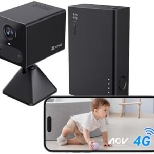CB2 4G 3MP Kit Smart Home Battery Camera with Power Partner