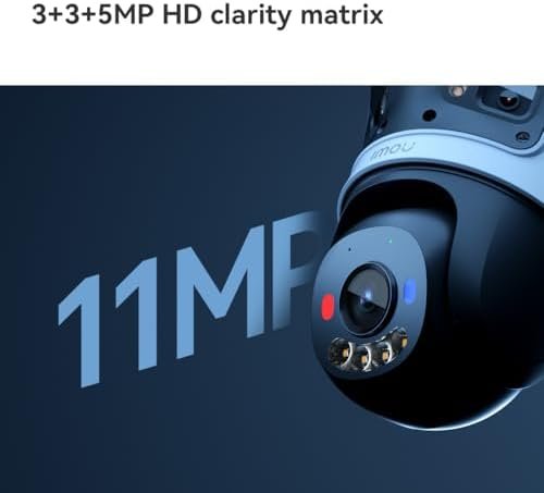 Cruiser Triple (3MP + 3MP + 5MP) Triple Lens Outdoor PT Camera