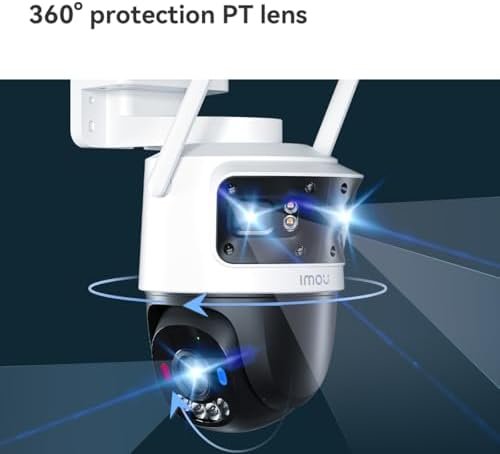 Cruiser Triple (3MP + 3MP + 5MP) Triple Lens Outdoor PT Camera
