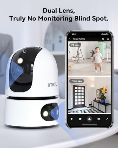Ranger Dual 3MP 3MP Dual Lens Indoor PT Camera