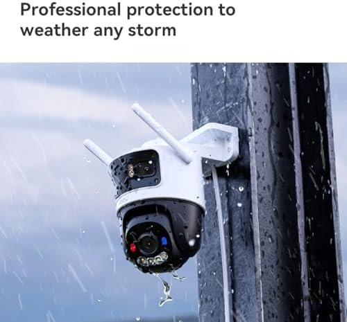 Cruiser Triple (3MP + 3MP + 5MP) Triple Lens Outdoor PT Camera